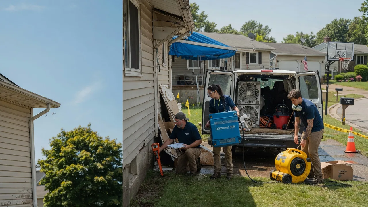 Ceiling Leak Cleanup in Centerville, IA near me